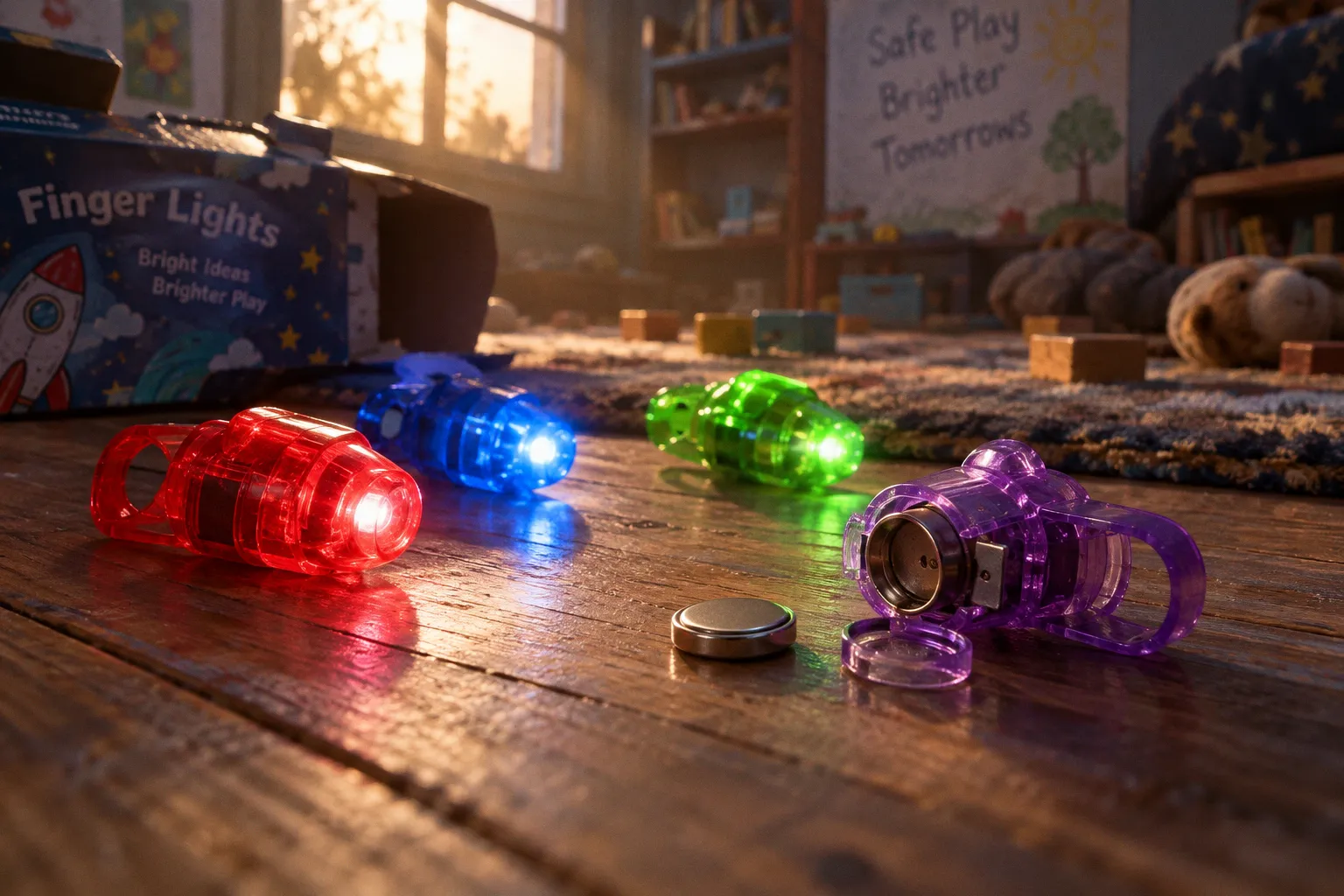 Cade California Finger Light Toys Recalled Due to Severe Battery Ingestion Risks