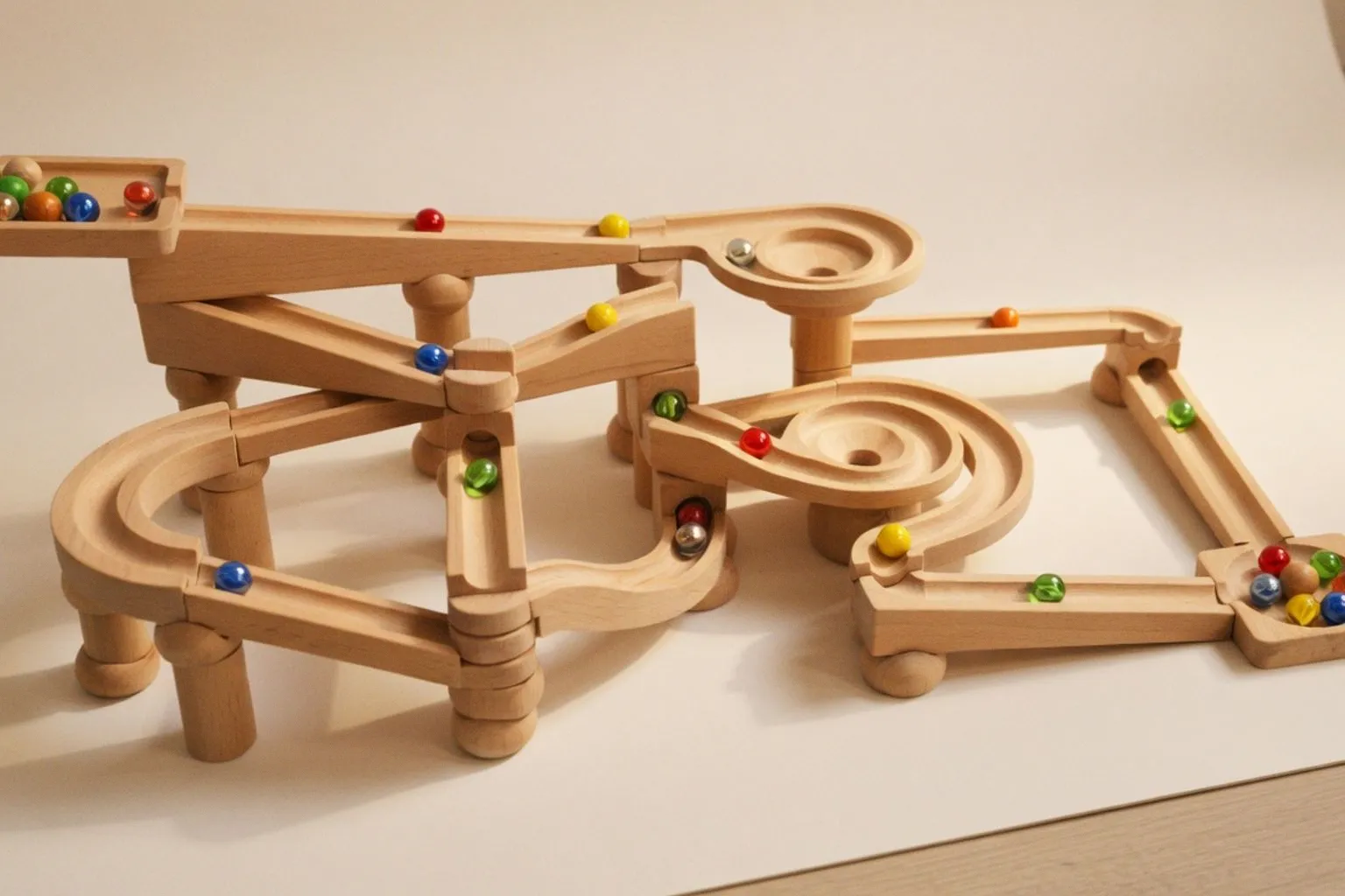 HABA Kullerbu Kringel Domino Set: A First Marble Run for Toddlers