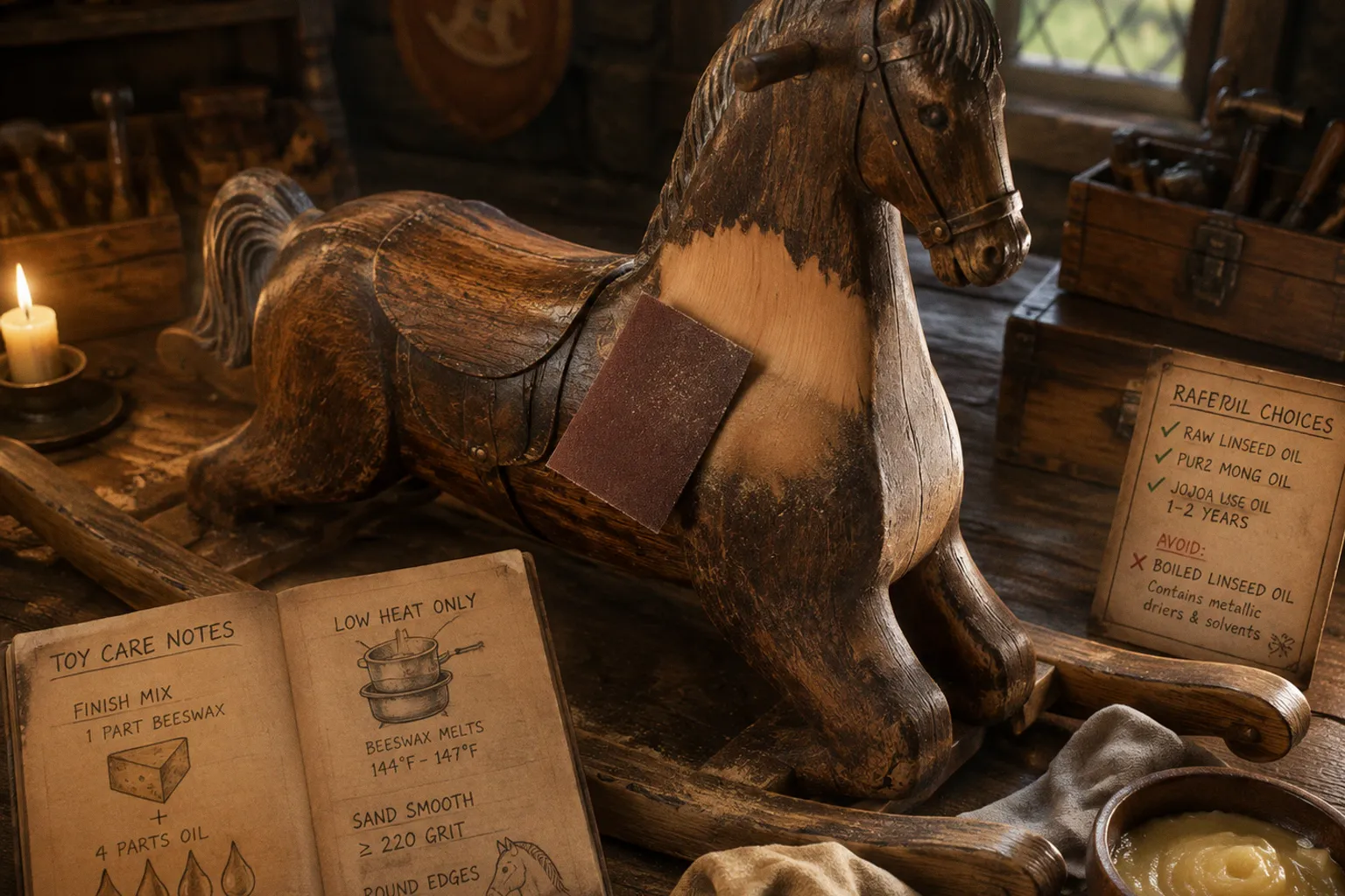 Heirloom Wooden Toy Restoration: Safe Care Steps