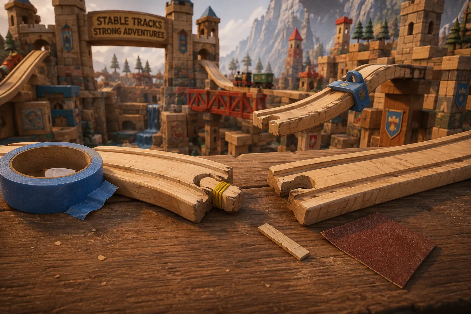 Loose Wooden Train Tracks: Why They Slip and How to Fix Them