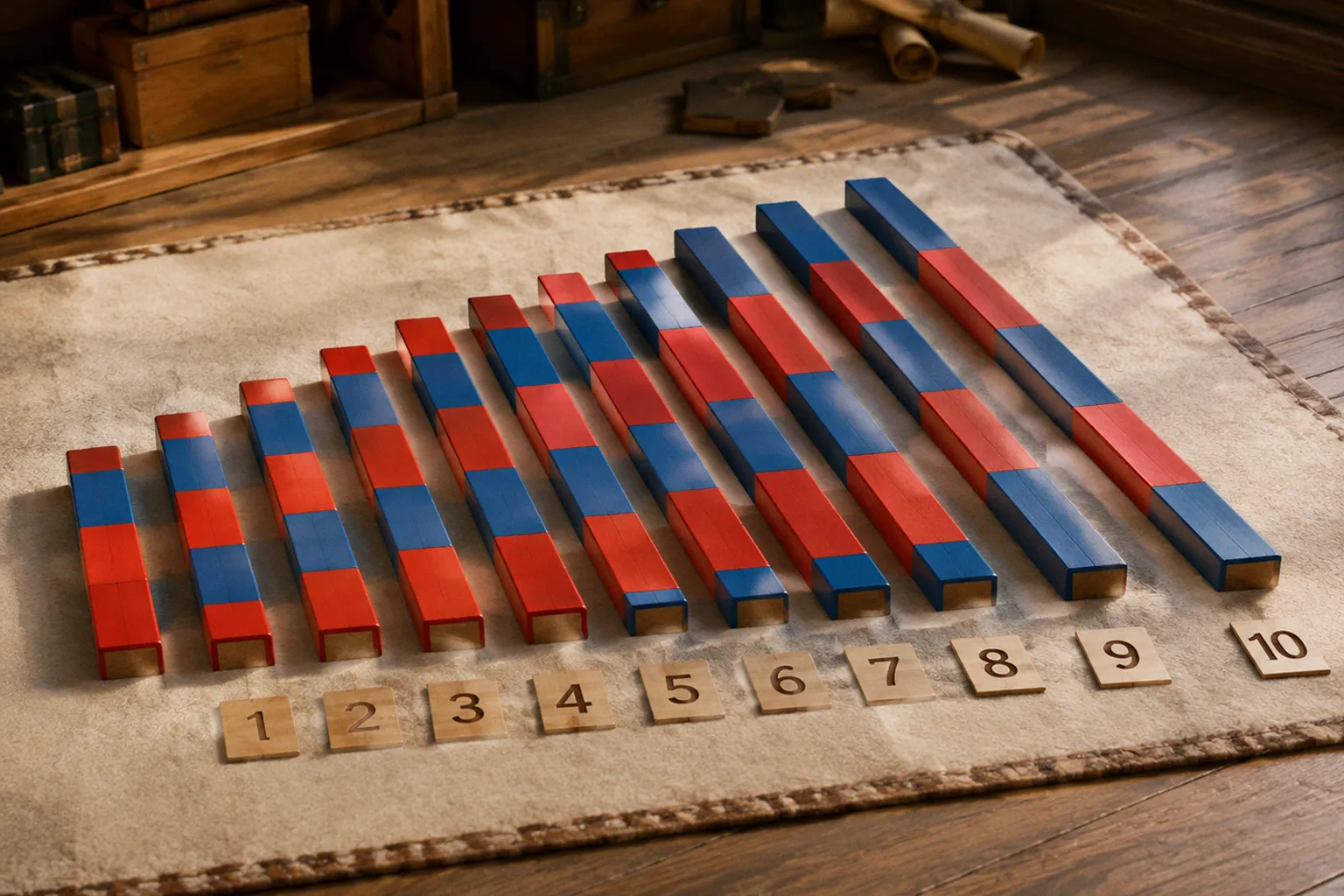 Montessori Number Rods: Fixing Common Presentation Errors