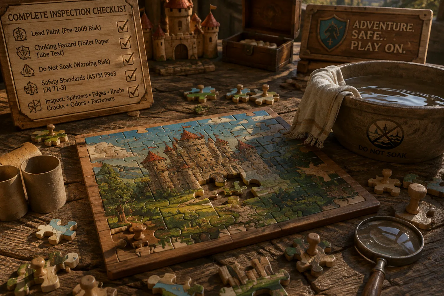 Secondhand Wooden Puzzles: Complete Inspection Checklist