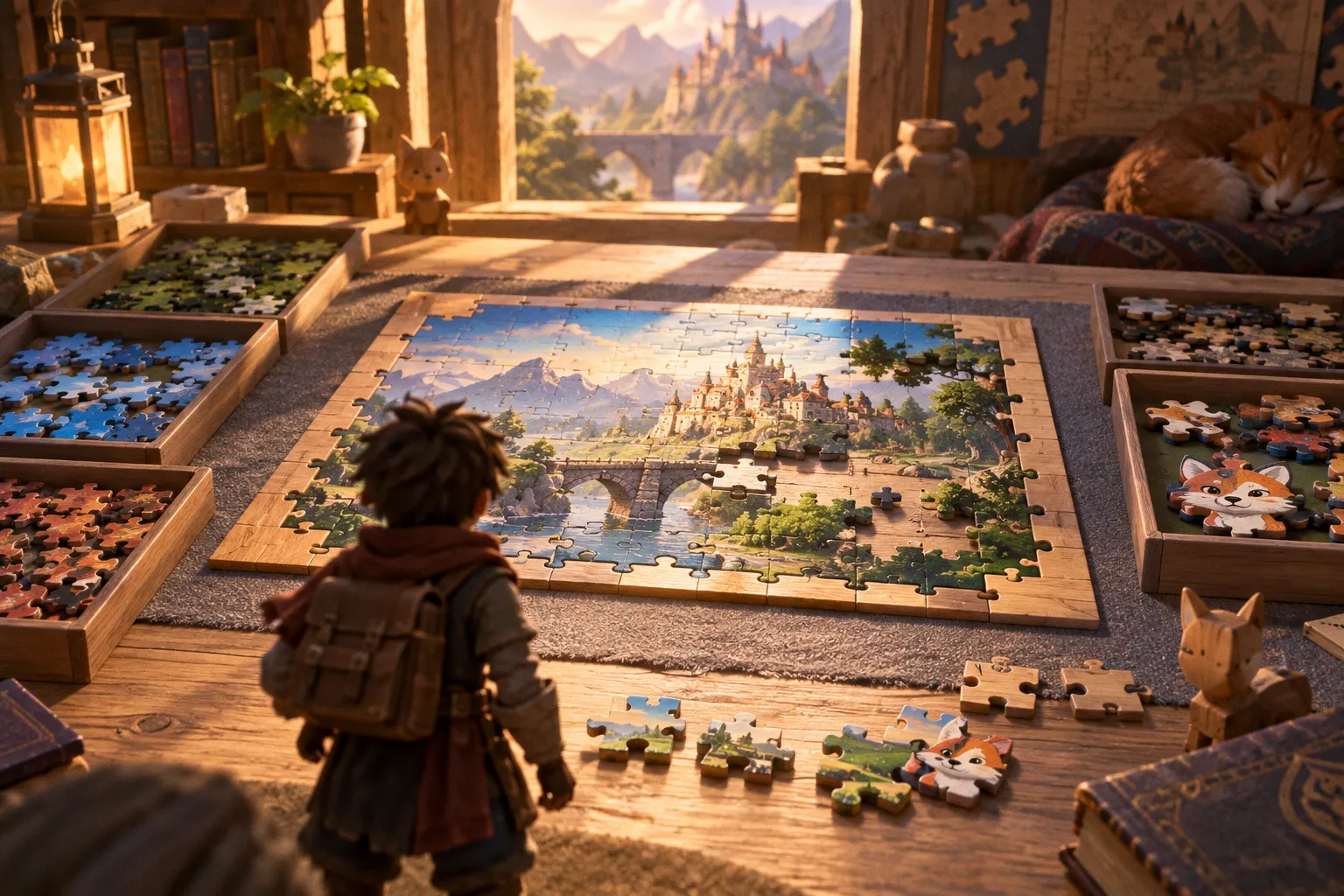 Wooden Jigsaw Puzzle Assembly: Step-by-Step Strategy for Kids