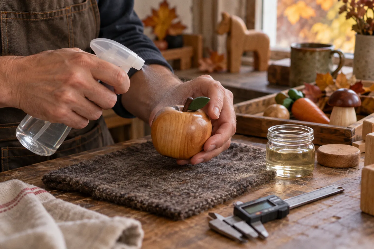 Wooden play food: a step-by-step guide to safe sanitizing
